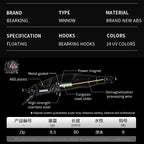 Isca Artificial BEARKING Magnet Minnow 80mm 8,5g – Modelo O-BK-Z183ZP