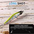 Isca Artificial BEARKING Magnet Minnow 80mm 8,5g – Modelo O-BK-Z183ZP