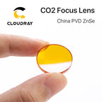 Lente de Foco CO₂ Cloudray ZnSe – Para Máquinas de Gravação e Corte a Laser