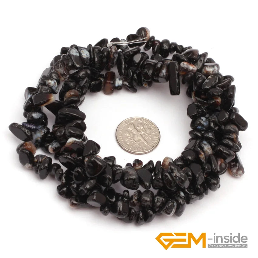 Natural Chips Shape Stone Beads Material Peridots Fluorite Malanchite Garnet Lapis Lazuli Ametrines Stand 34 Inch