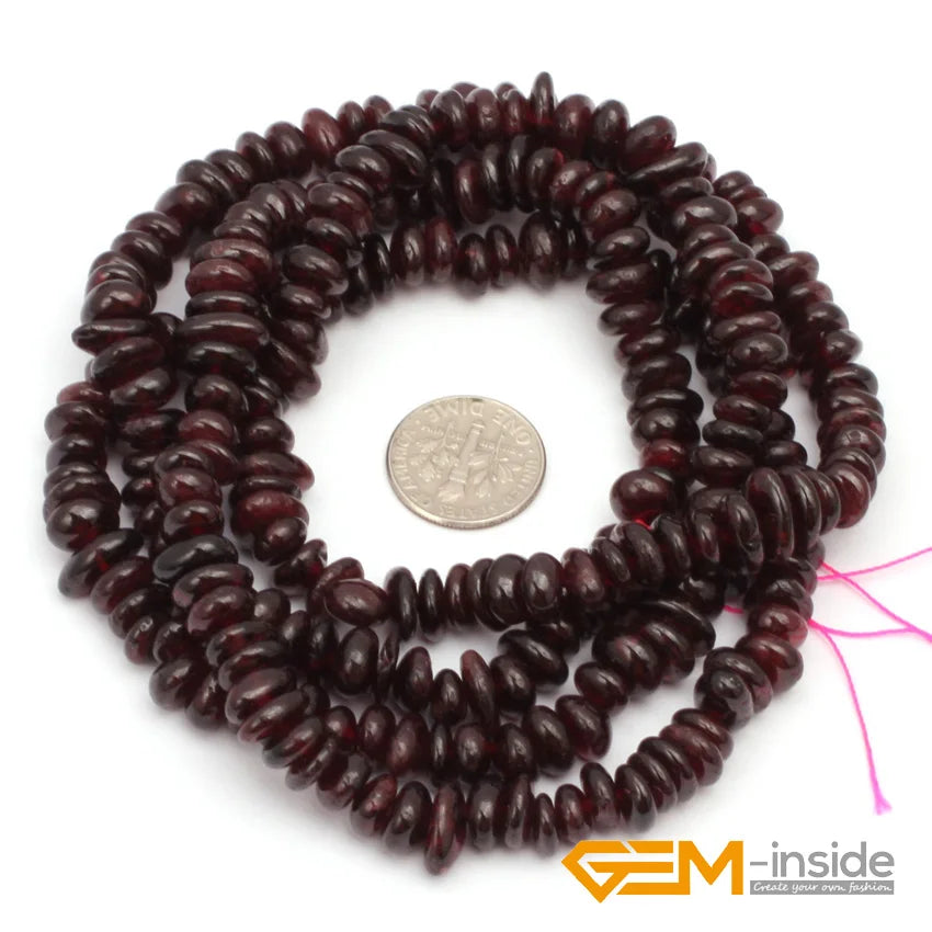 Natural Chips Shape Stone Beads Material Peridots Fluorite Malanchite Garnet Lapis Lazuli Ametrines Stand 34 Inch