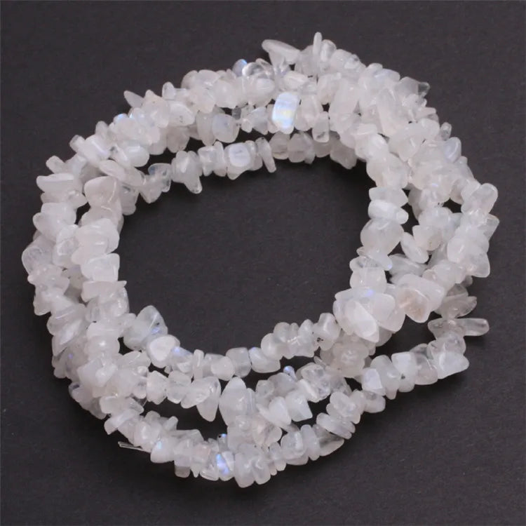 Natural Chips Shape Stone Beads Material Peridots Fluorite Malanchite Garnet Lapis Lazuli Ametrines Stand 34 Inch