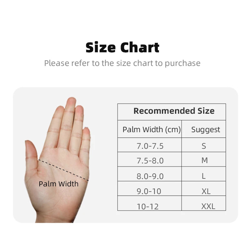 Luvas de Ciclismo ROCKBROS Meio Dedo com Amortecimento – Modelo S247