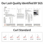 NAGARAKU Cílios Fio a Fio Classic – 16 Fileiras, Preto Matte, Efeito Natural