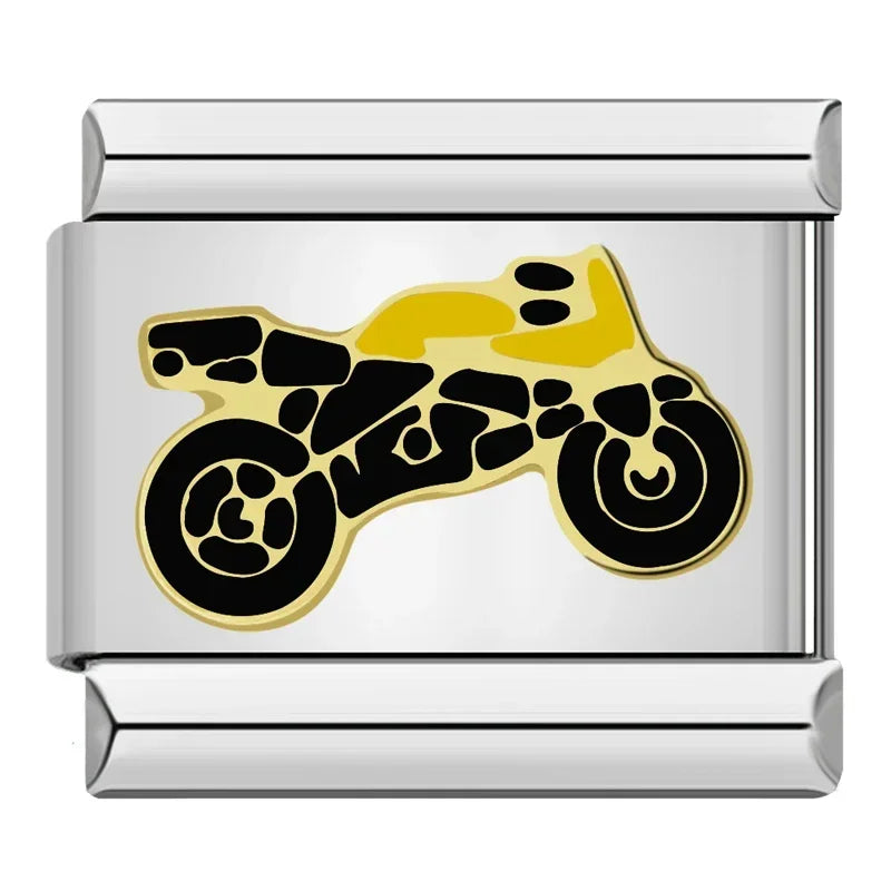 Charm Hapiship em Aço Inoxidável – Modelo DJ003 (Compatível com Pulseiras)