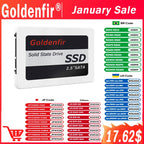 Goldenfir SSD SATA III 2.5” – 120GB a 2TB para Notebook e Desktop