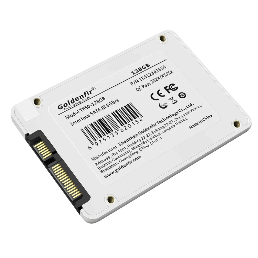 Goldenfir SSD SATA III 2.5” – 120GB a 2TB para Notebook e Desktop