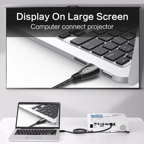 Cabo HDMI FSU 1.4 com Conectores Banhados a Ouro – 4K, 3D e Full HD