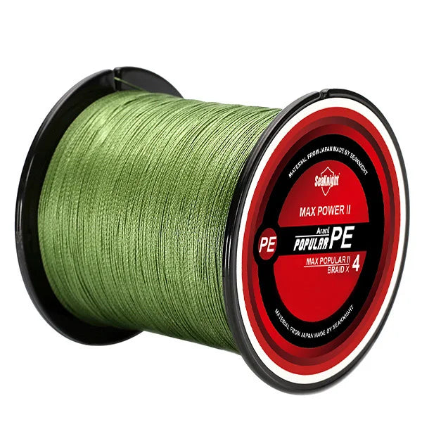 SeaKnight TriPoseidon – Linha de Pesca Multifilamento PE 4 Fios 300m (8LB a 60LB)