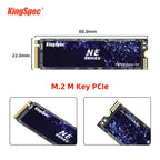 KingSpec SSD M.2 NVMe PCIe 3.0 x4 – 128GB a 2TB (M.2 2280) para Notebook e Desktop