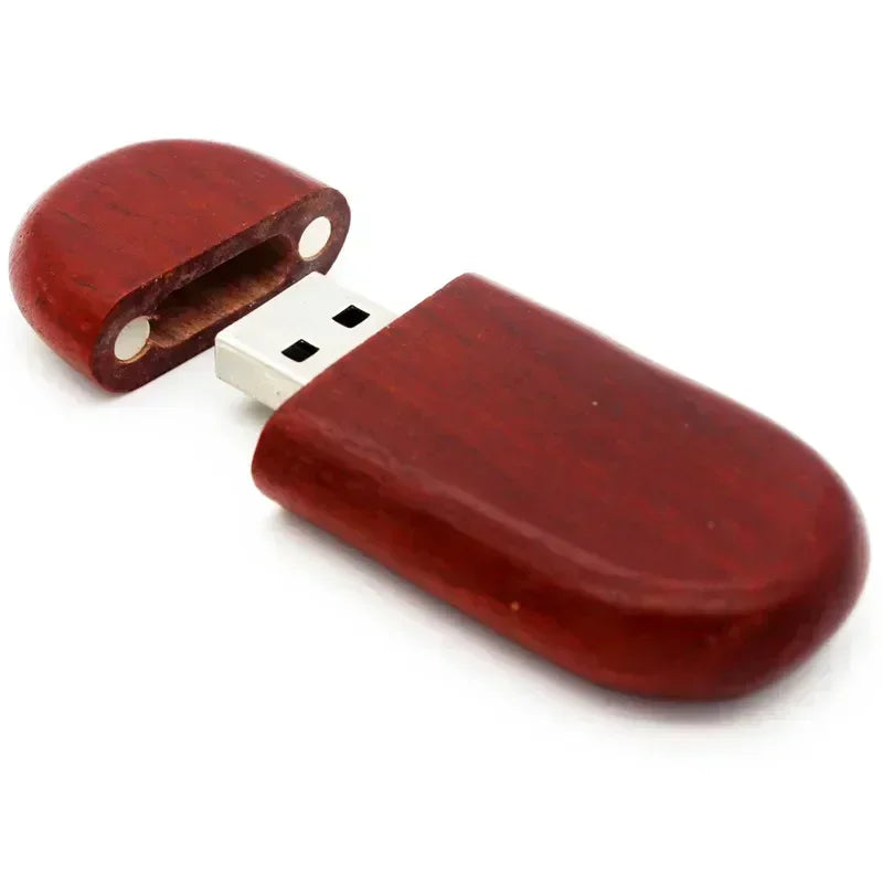 Pen Drive JASTER USB 2.0 em Madeira/Bambu com Logo Personalizado – Até 128GB
