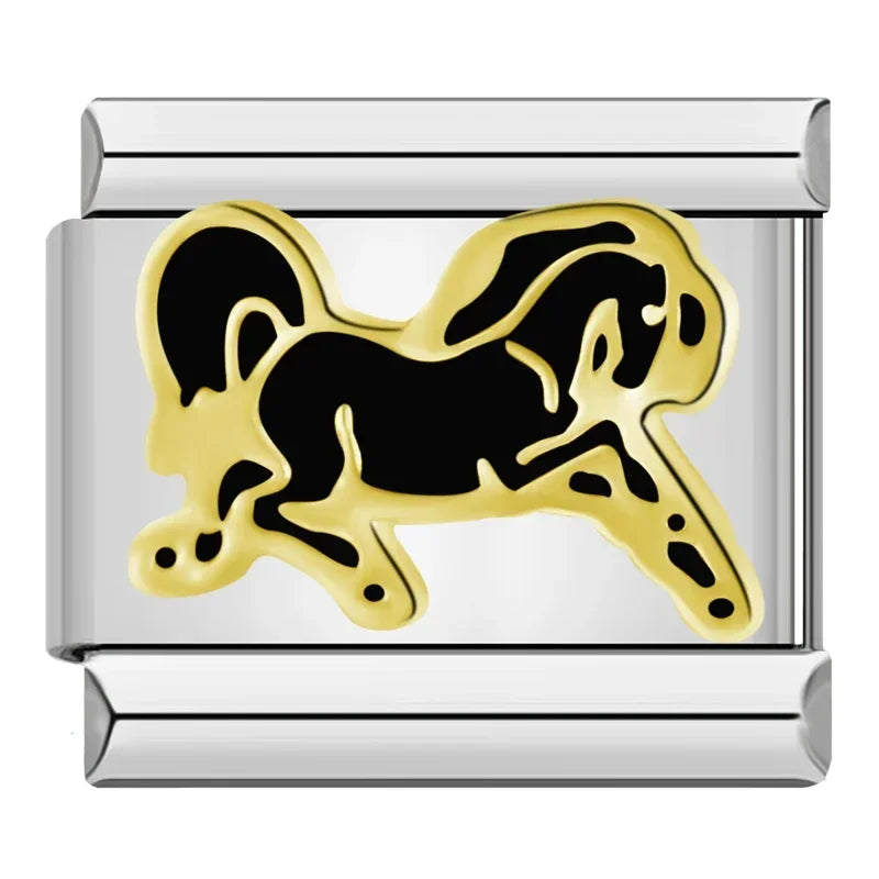 Charm Hapiship em Aço Inoxidável – Modelo DJ003 (Compatível com Pulseiras)