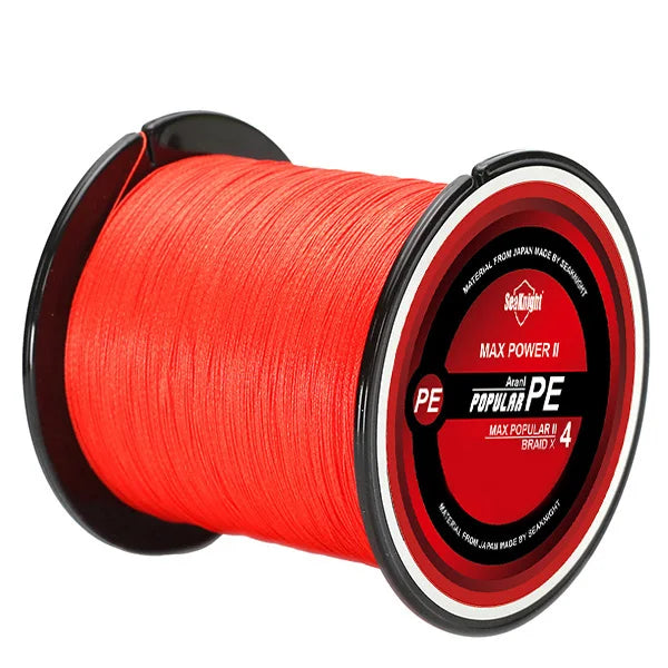 SeaKnight TriPoseidon – Linha de Pesca Multifilamento PE 4 Fios 300m (8LB a 60LB)