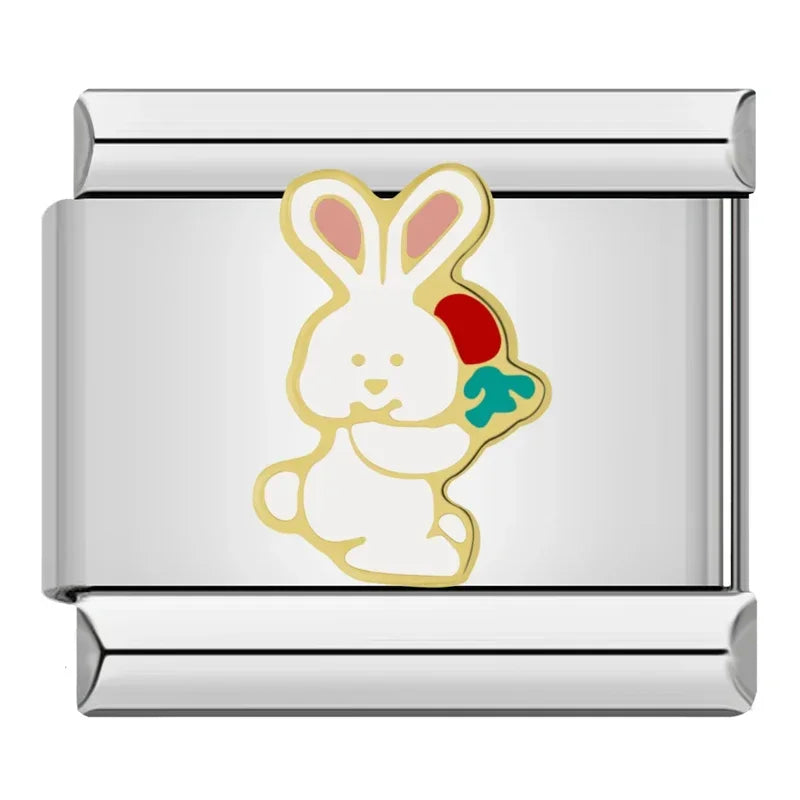 Charm Hapiship em Aço Inoxidável – Modelo DJ003 (Compatível com Pulseiras)