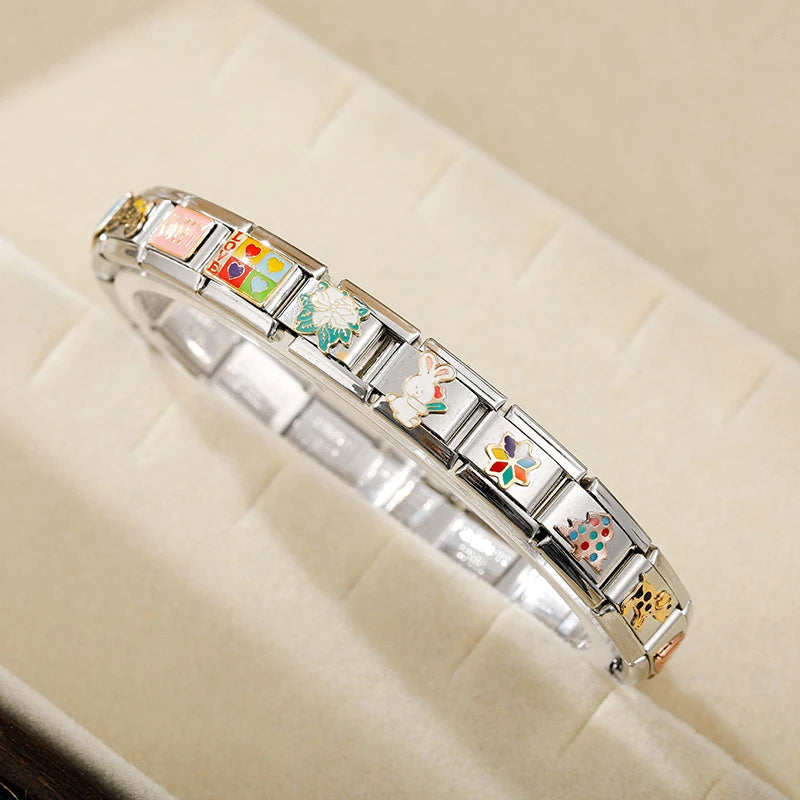 Charm Hapiship em Aço Inoxidável – Modelo DJ003 (Compatível com Pulseiras)