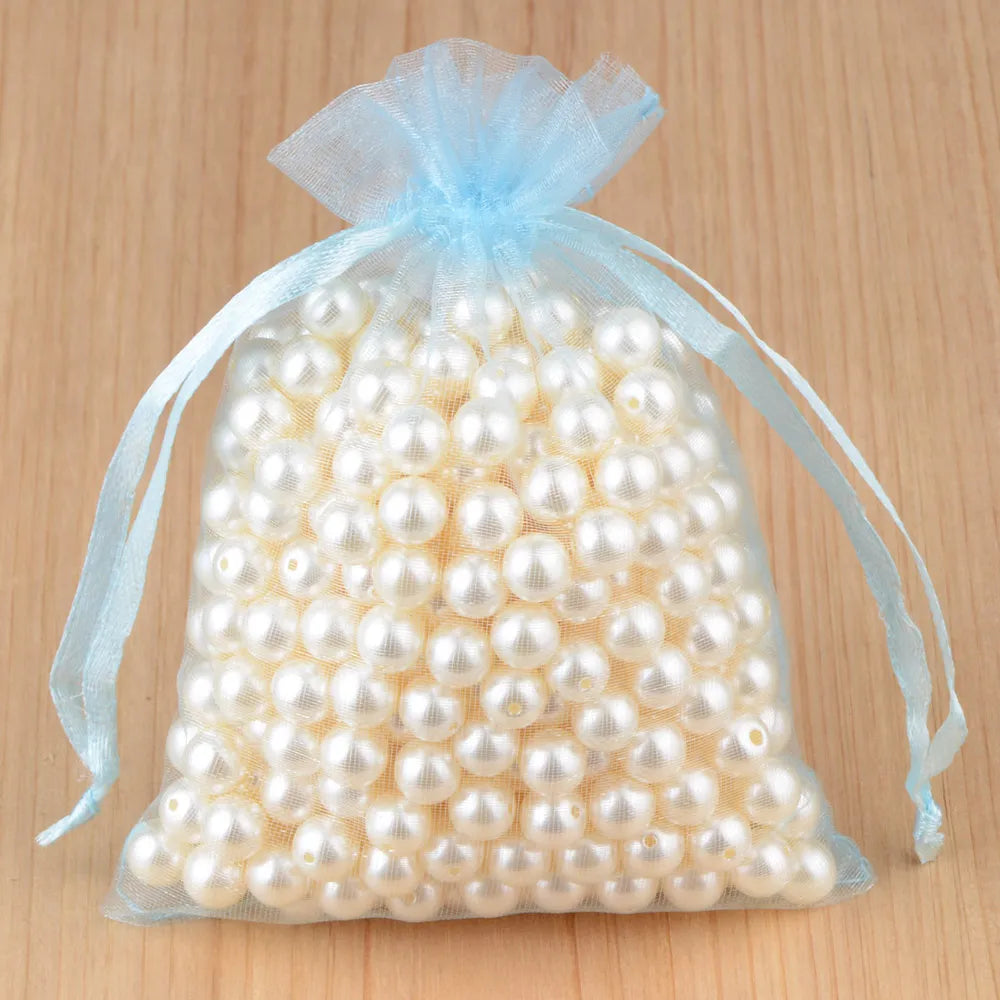 Kit com 100 Saquinhos de Organza para Embalagem de Joias – Chanfar