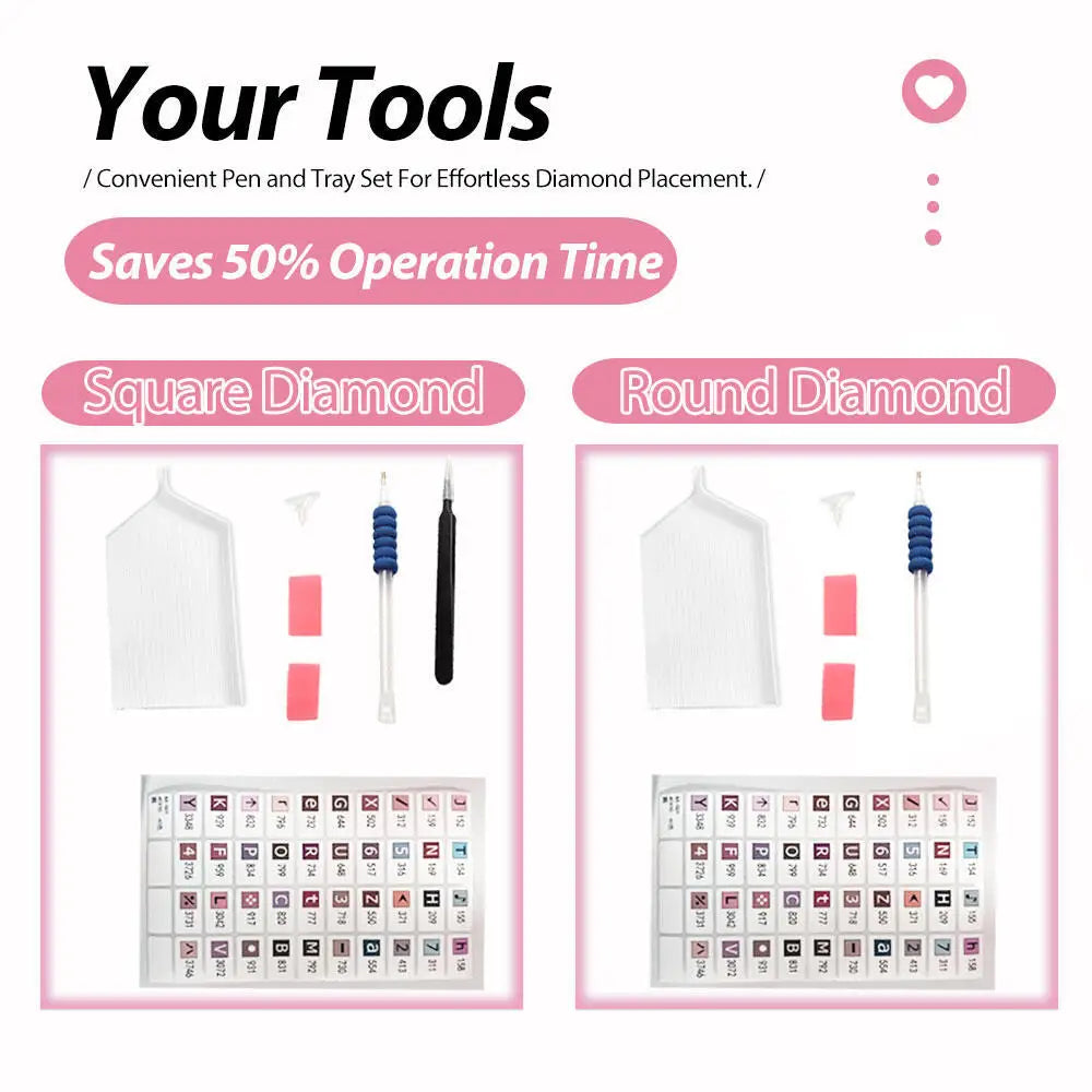 HUACAN Diamond Painting Personalizado – Mosaico de Diamantes Full Square/Round (Foto Sob Encomenda)