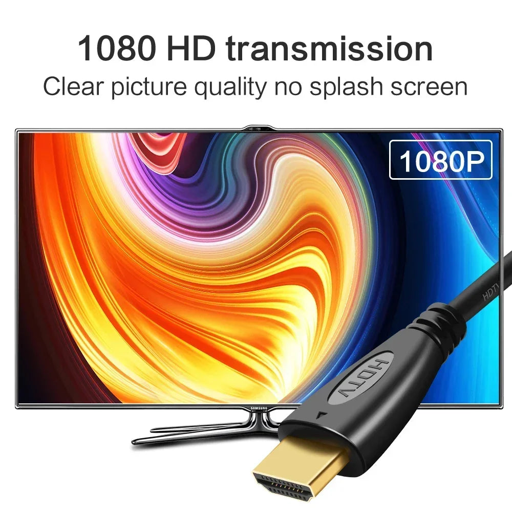Cabo HDMI FSU 1.4 com Conectores Banhados a Ouro – 4K, 3D e Full HD
