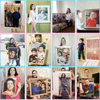 HUACAN Diamond Painting Personalizado – Mosaico de Diamantes Full Square/Round (Foto Sob Encomenda)